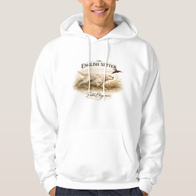 English Setters  Hoodie (Front)