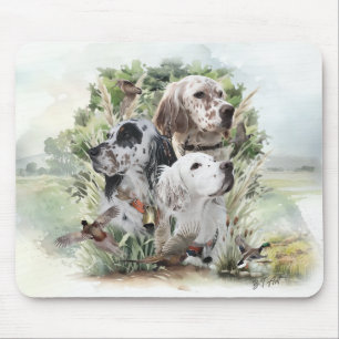 English Setters  Mouse Pad