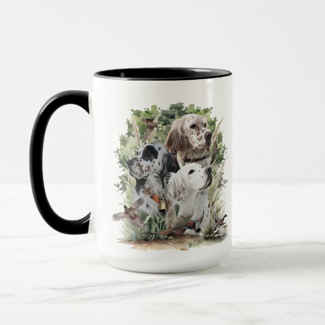 English Setters  Mug (Left)