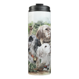 English Setters  Thermal Tumbler