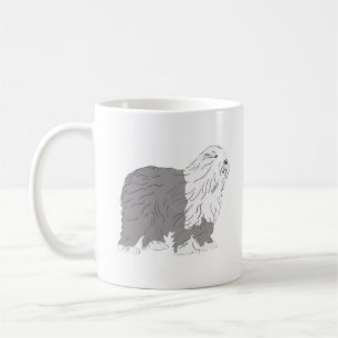 English Sheepdog Coffee Mug