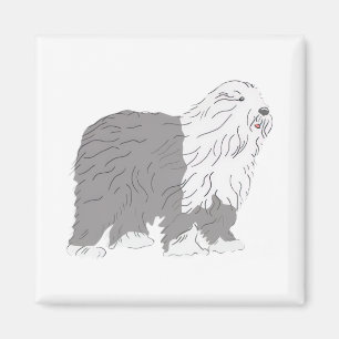 English Sheepdog Magnet