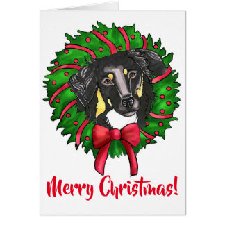 English Shepherd Christmas Card