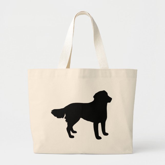 English Shepherd Large Tote Bag (Front)