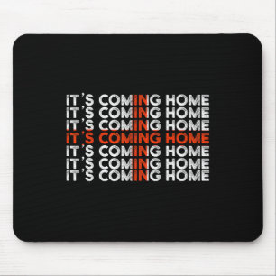 English Soccer It's Coming Home England Flag Mouse Pad