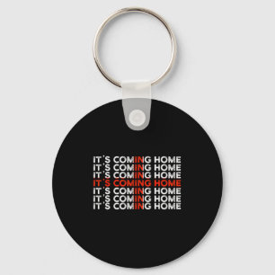 English Soccer Its Coming Home England Flag T Shir Key Ring