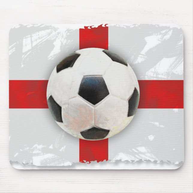 English Soccer Mouse Pad (Front)