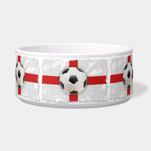 English Soccer Pet Bowl
