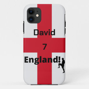 English Soccer Player customisable iPhone 11 Case