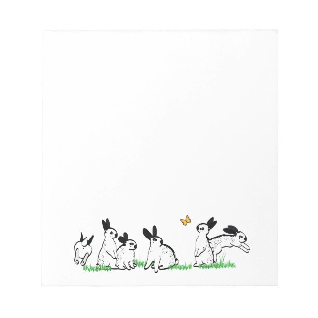 ENGLISH SPOTS IN THE GRASS NOTEPAD (Front)