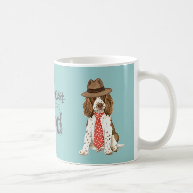 English Springer Dad Coffee Mug (Right)