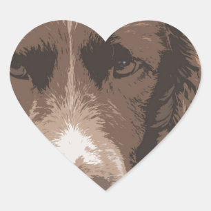 English Springer Heart Sticker