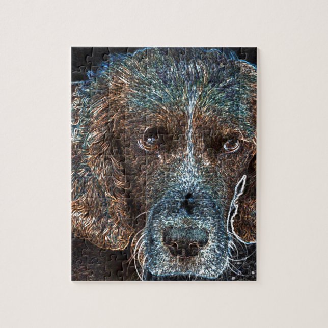 English Springer Jigsaw Puzzle (Vertical)