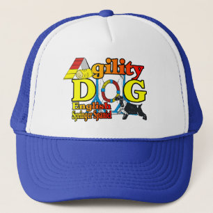 English Springer Spaniel Agility Gifts Trucker Hat