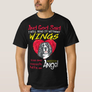 English Springer Spaniel Angel Without Wings Gift T-Shirt