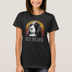 English Springer Spaniel Best Dog Ever Father's D T-Shirt