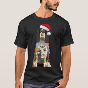 English Springer Spaniel Christmas Lights Xmas Dog T-Shirt