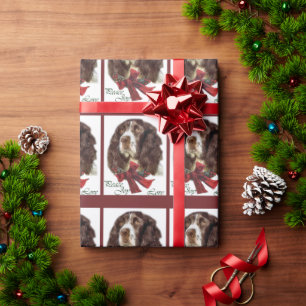 English Springer Spaniel Christmas Wrapping Paper