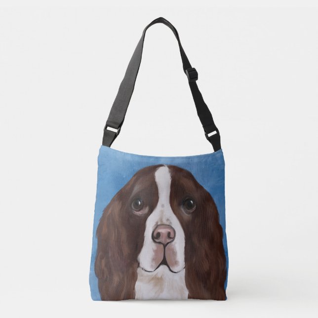 ENGLISH SPRINGER SPANIEL   CROSSBODY BAG (Front)