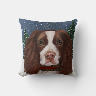 ENGLISH SPRINGER SPANIEL CUSHION