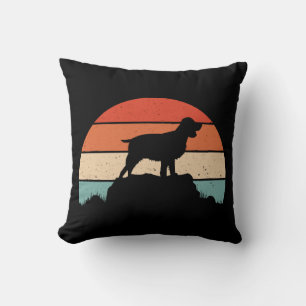 English springer spaniel cushion