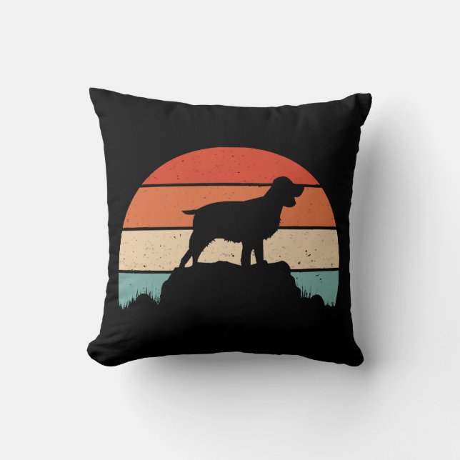 English springer spaniel cushion (Front)