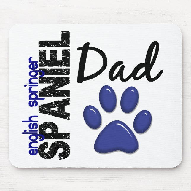 English Springer Spaniel Dad 2 Mouse Pad (Front)