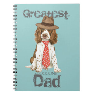 English Springer Spaniel Dad Notebook
