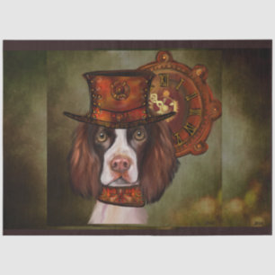 English Springer Spaniel Decoupage Tissue Paper
