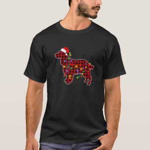 English Springer Spaniel Dog Christmas Pyjamas Xma T-Shirt