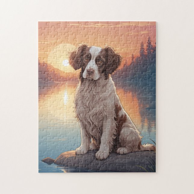English Springer Spaniel dog Jigsaw Puzzle (Vertical)