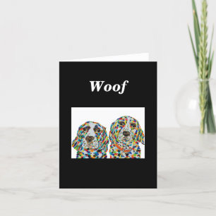 English Springer Spaniel Dog Note Card