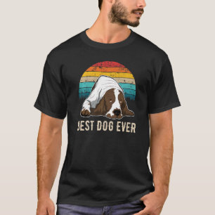 English Springer Spaniel Dog Sunset 16 T-Shirt