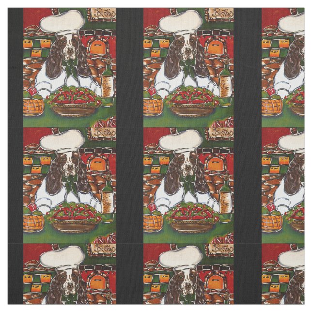 English Springer Spaniel Fabric (Swatch)