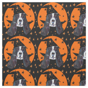 English Springer Spaniel Fabric