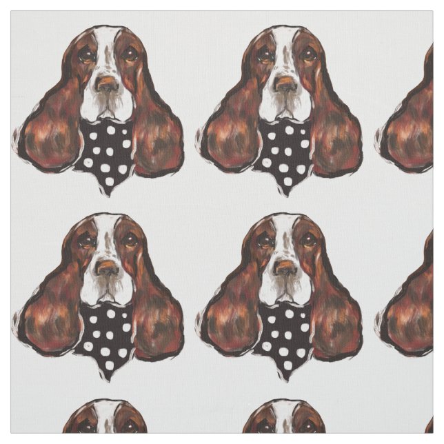 English Springer Spaniel Fabric (Swatch)