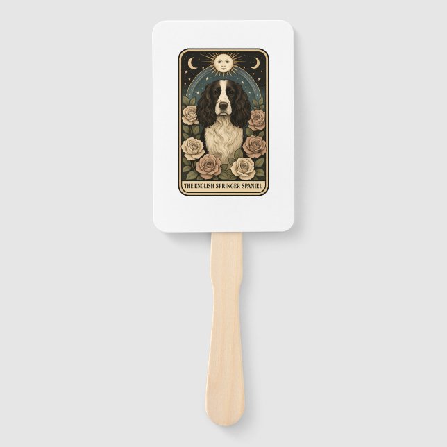 English Springer Spaniel Hand Fan (Front)