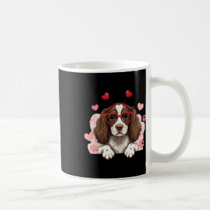 English Springer Spaniel Headbynd Valentine Womens Coffee Mug