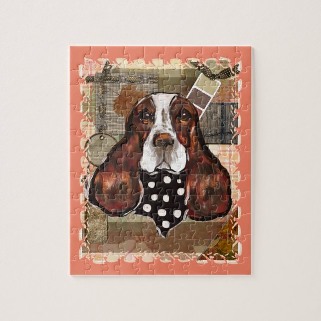 ENGLISH SPRINGER SPANIEL JIGSAW PUZZLE (Vertical)