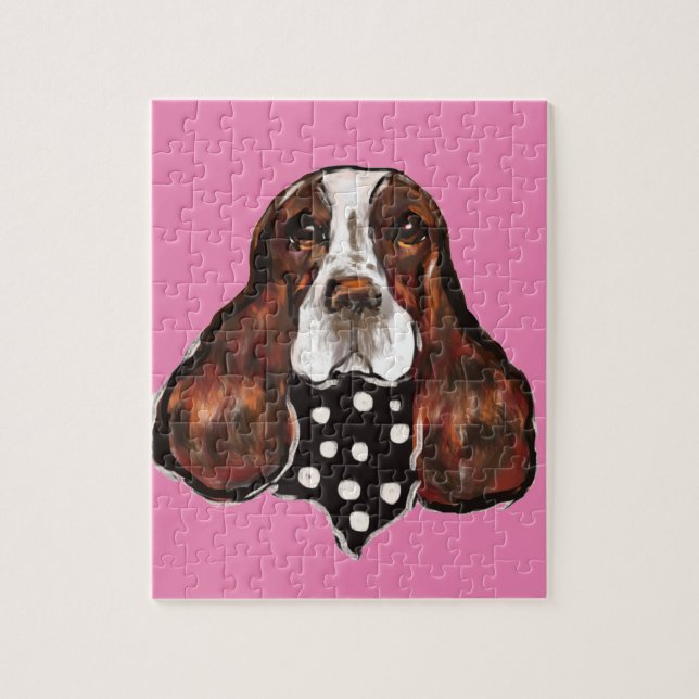 English Springer Spaniel Jigsaw Puzzle (Vertical)