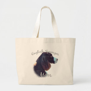 English Springer Spaniel Mum 2 Large Tote Bag