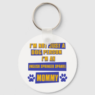 English Springer Spaniel Mummy Key Ring