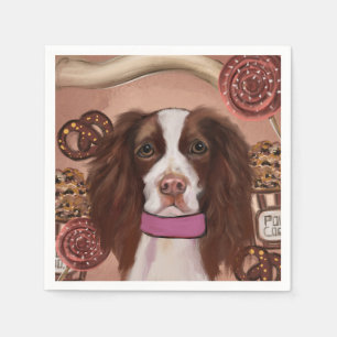 English Springer Spaniel    Napkin