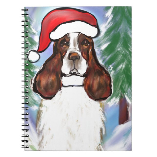 ENGLISH SPRINGER SPANIEL NOTEBOOK (Front)