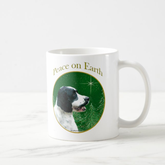 English Springer Spaniel Peace Coffee Mug (Right)