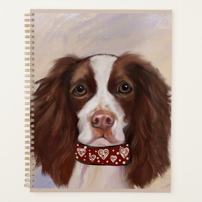 ENGLISH SPRINGER SPANIEL     PLANNER (Front)