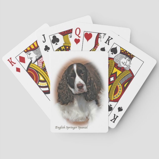 English Springer Spaniel Playing Cards (Back)