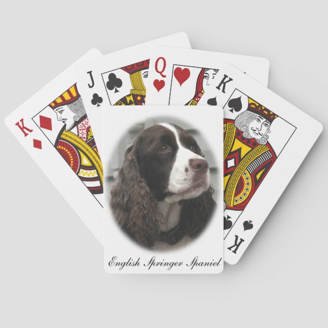English Springer Spaniel Playing Cards (Back)