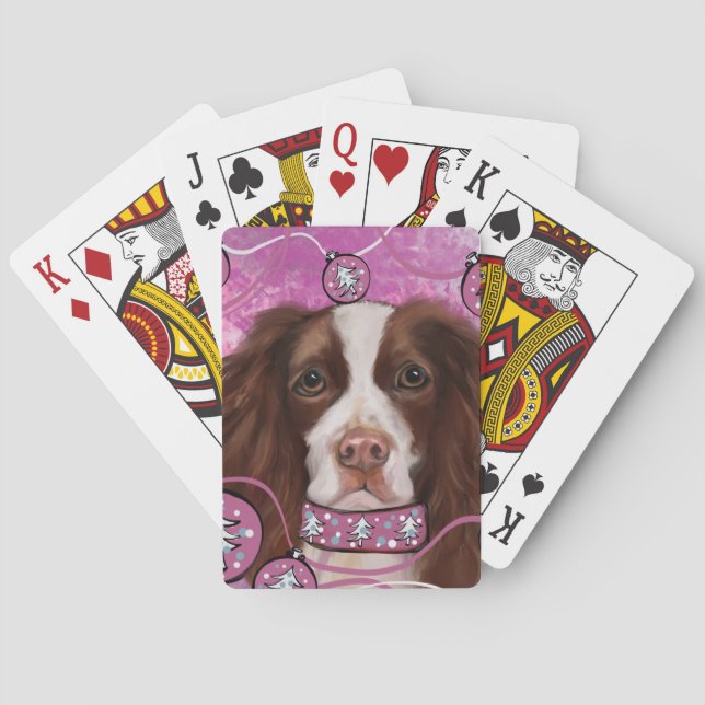 ENGLISH SPRINGER SPANIEL       PLAYING CARDS (Back)
