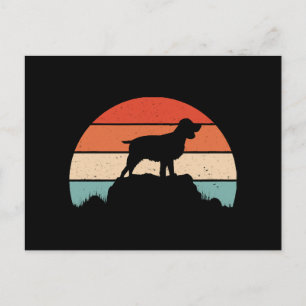 English springer spaniel postcard